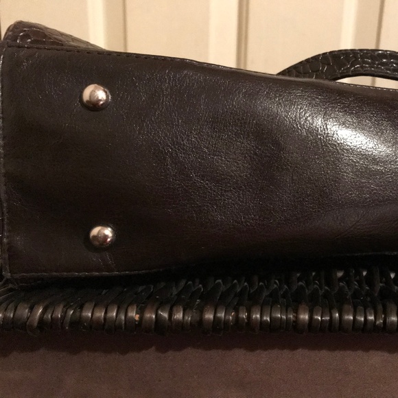 Coldwater Creek Chocolate Brown Laptop/Handbag - Picture 7 of 8